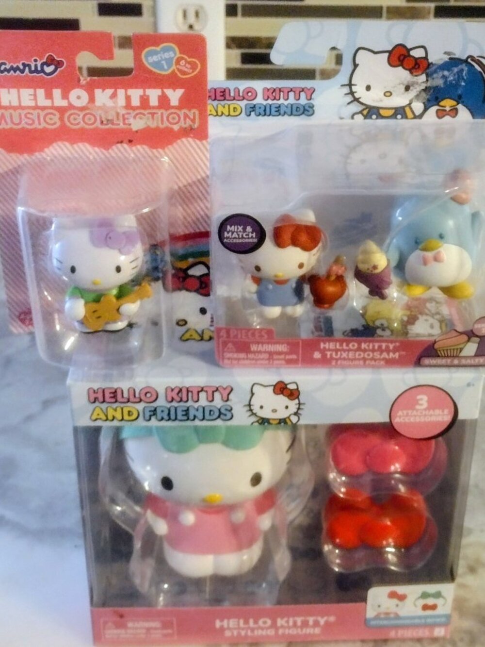 Lot Of 3 Hello Kitty Toys